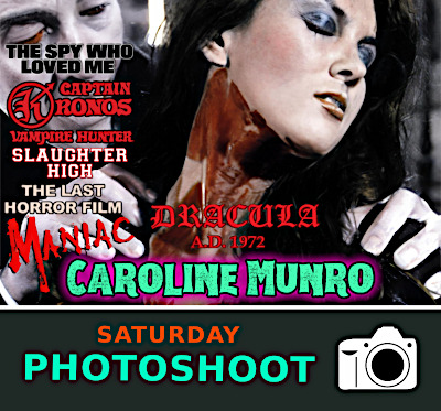 Caroline Munro Photoshoot Saturday